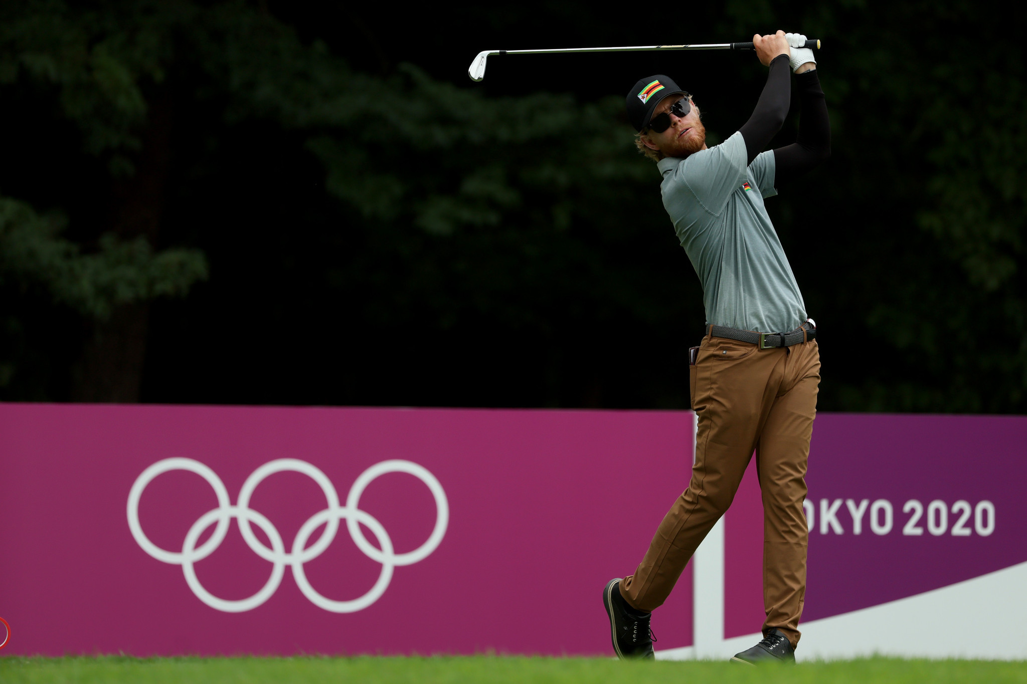 Scott Vincent was Zimbabwe's best performer at Tokyo 2020 when he came equal 16th in the men's golf ©Getty Images