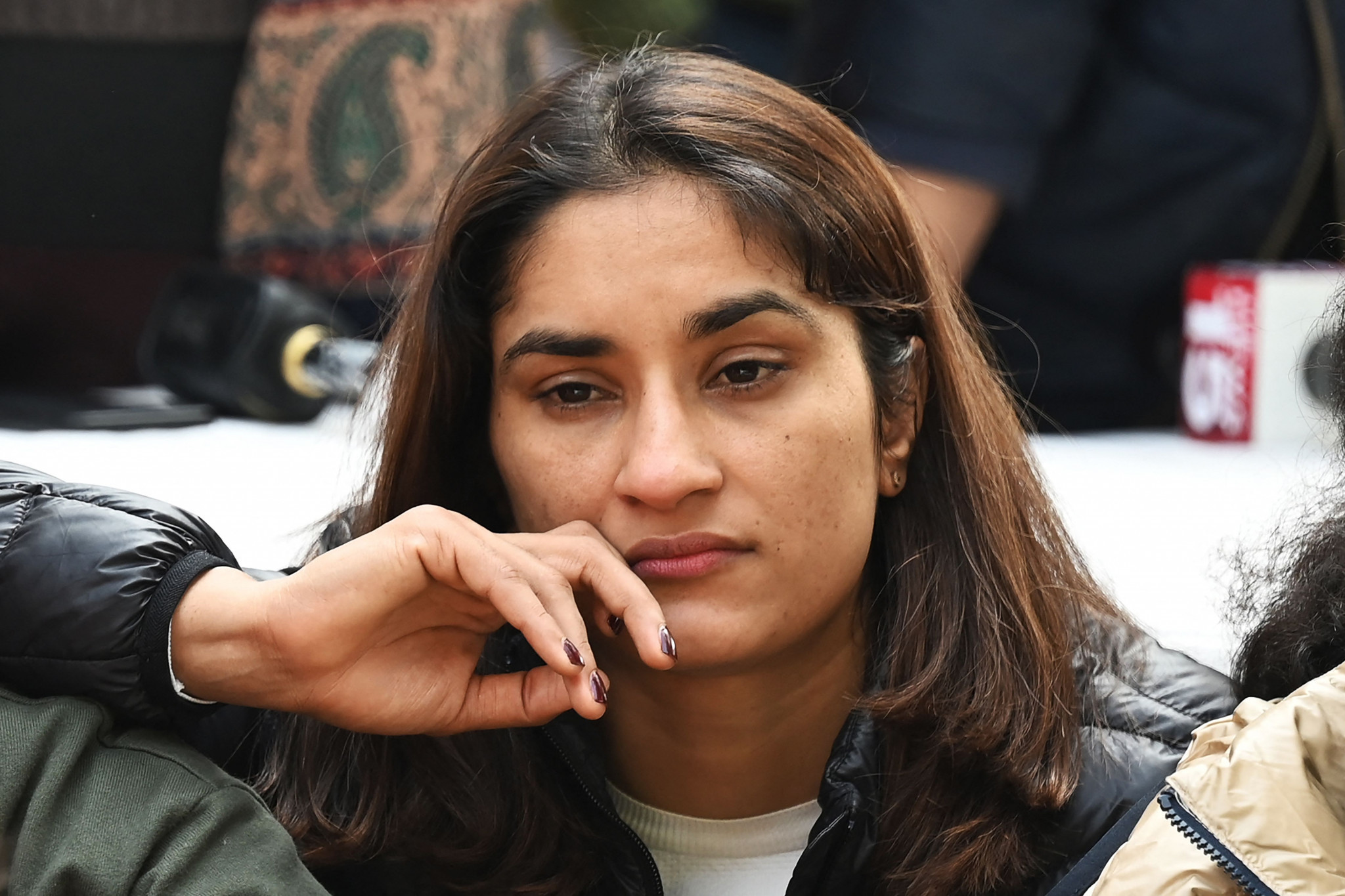 Vinesh Phogat has claimed that an unnamed member of the Oversight Committee has leaked sensitive information linked to the Wrestling Federation of India investigation ©Getty Images