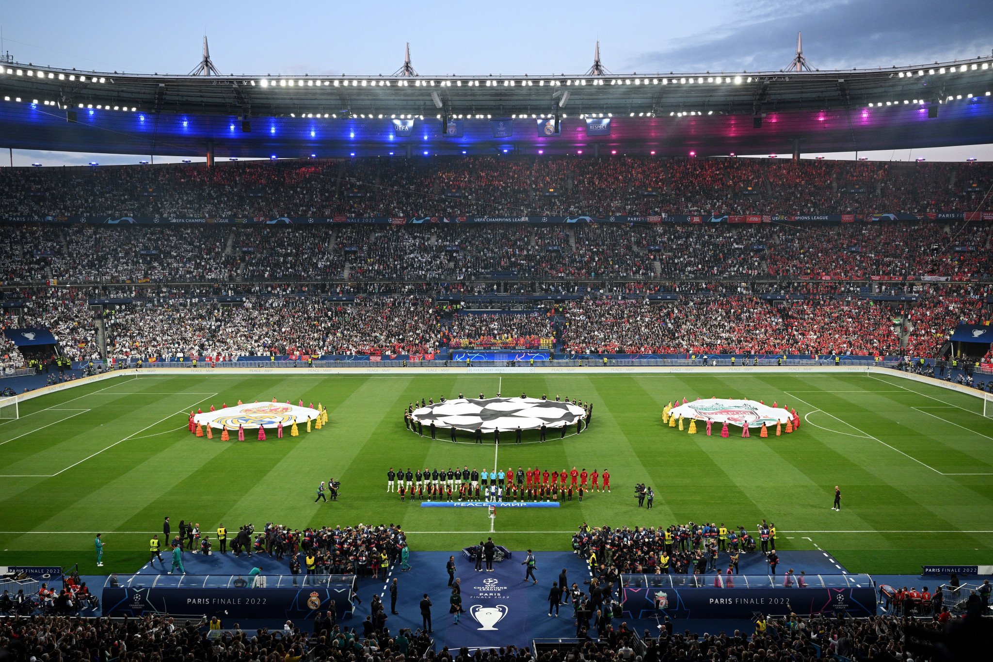 The French Government was due to open the bidding process for the Stade de France last month ©Getty Images