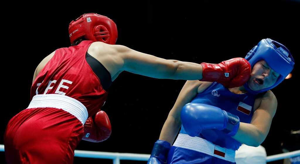 Nanjing 2014 silver medallist Chen Nien-Chin of Chinese Taipei is through to round two of the women's middleweight competition of the AIBA Asian/Oceanian Olympic Qualification Event ©Getty Images