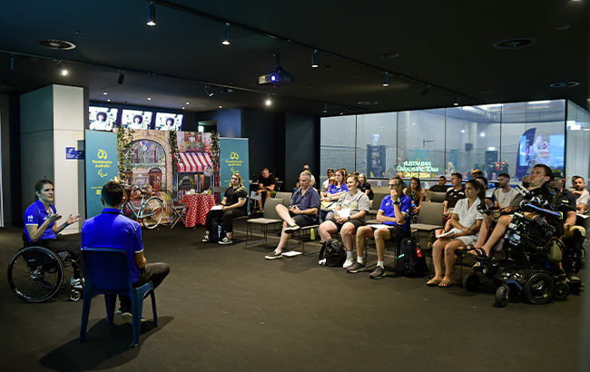 Paralympics Australia have held their latest "team processing" session which are used to collect and distribute information about the Paralympics to potential team members ©Paralympics Australia