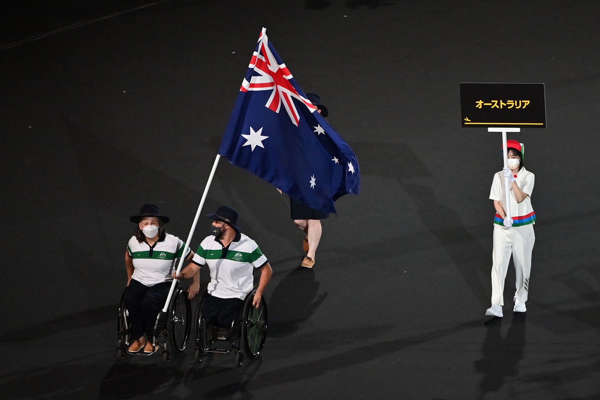 In Tokyo, co-captains Danni di Toro and Ryley Batt carried the flag as Australia's largest overseas team at a Paralympics returned with 80 medals ©Getty Images