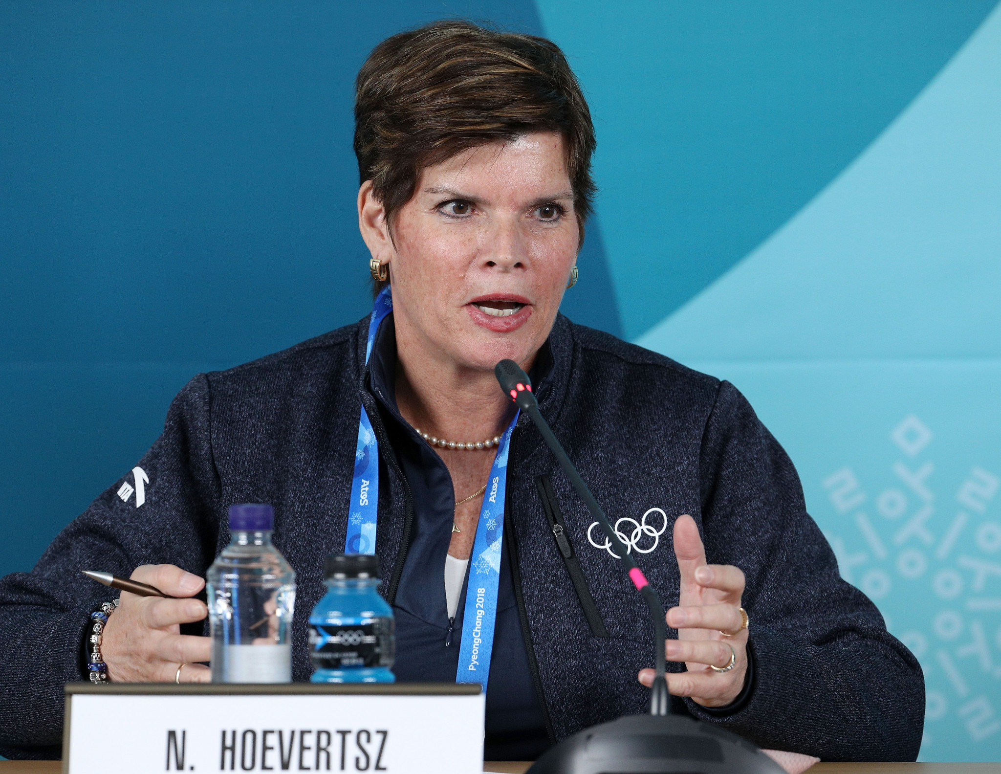 Nicole Hoevertsz of Aruba is currently an IOC vice-president and could be a contender to succeed Thomas Bach as President when his term finishes in 2025 ©Getty Images