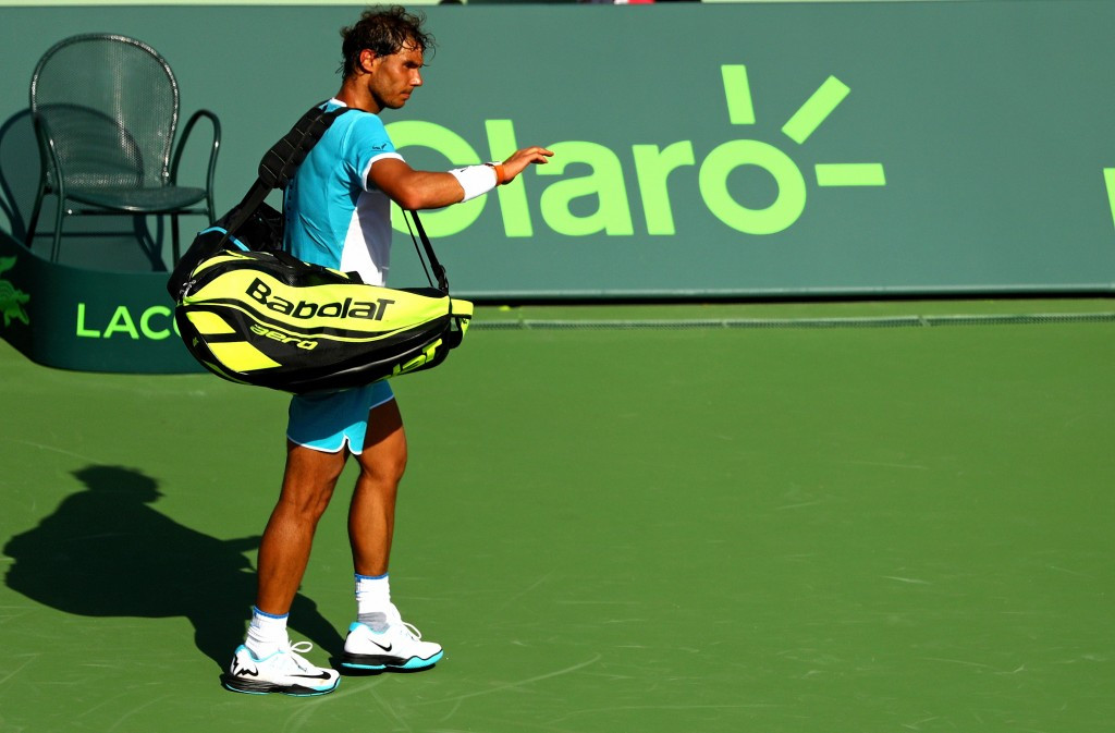 Nadal retires from Miami Open as Murray progresses