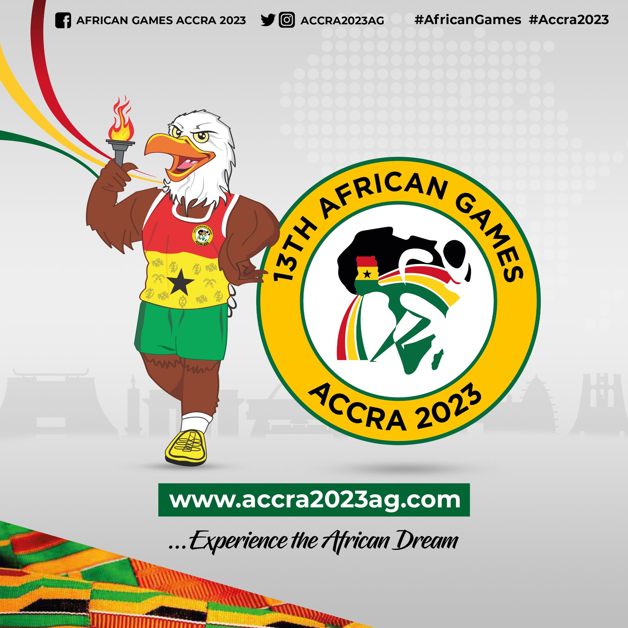 Accra 2023 is set to take place from March 8 to 23 next year but will remain known as "Accra 2023", the Local Organising Committee have announced ©Accra 2023