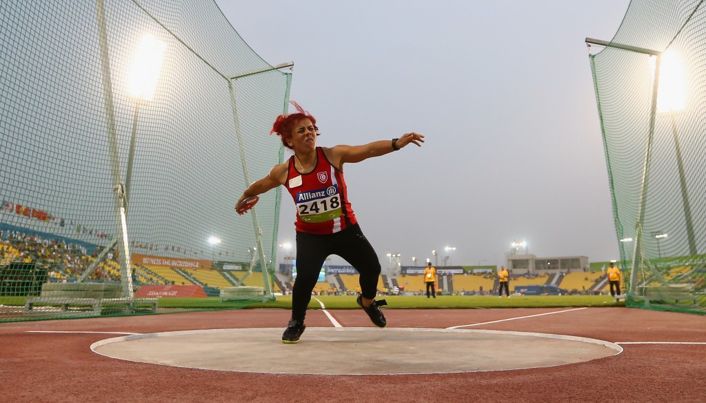 Tunisian athlete breaks world discus record on final day of IPC Athletics Grand Prix