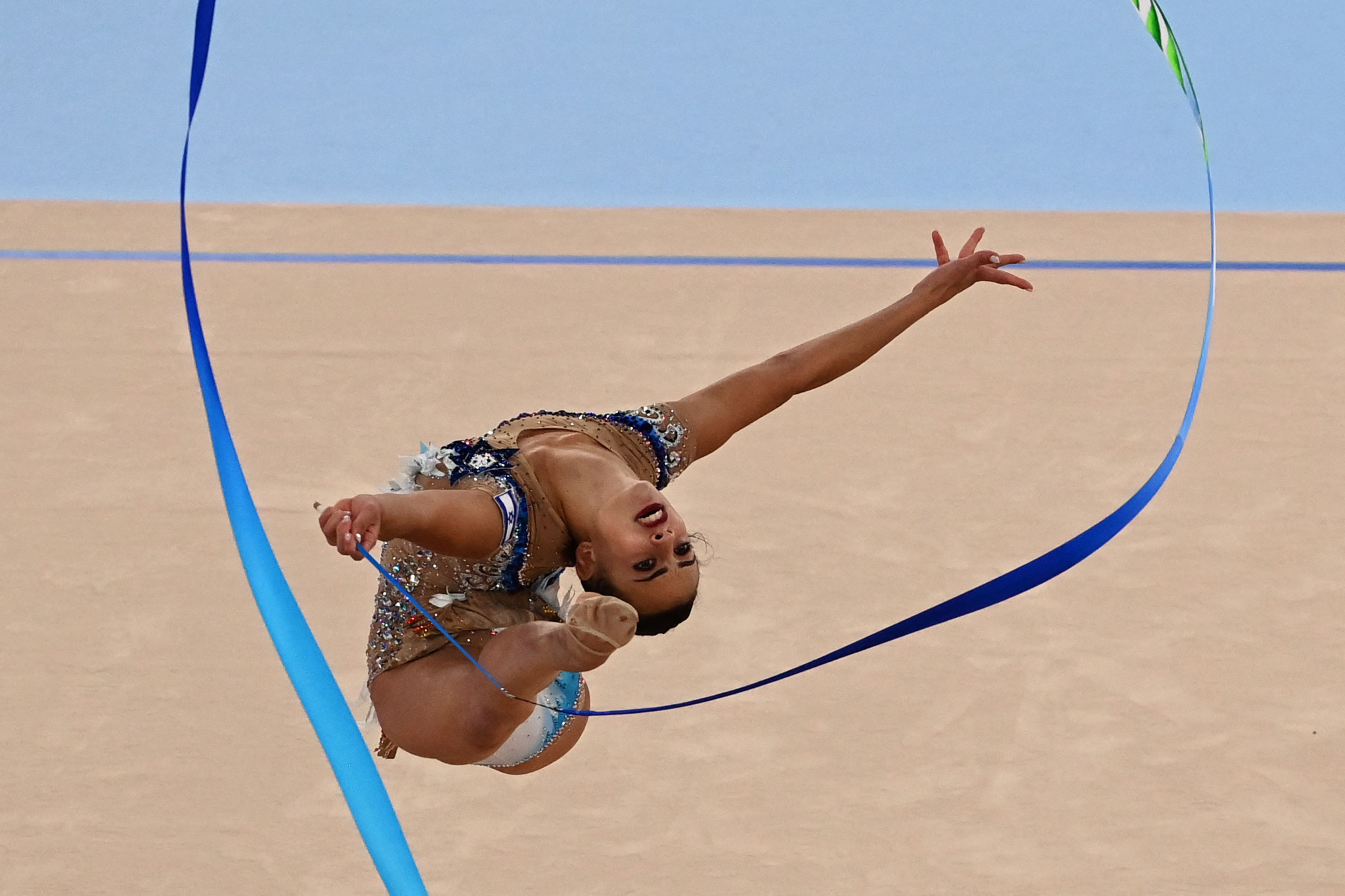 Irina Viner was critical of judging at the rhythmic gymnastics during Tokyo 2020 where Israel's Linoy Ashram beat Dina Averina to ensure Russia did not win an Olympic gold medal in the sport for the first time for quarter-of-a-century ©Getty Images