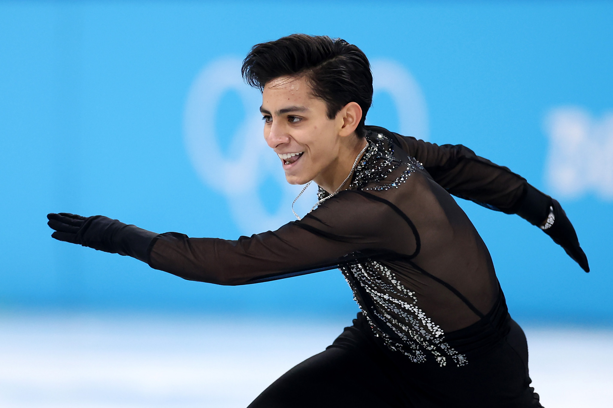Mexican Olympian Donovan Carillo helped promote World Ice Skating Day in Nuevo Leon, Mexico ©Getty Images
