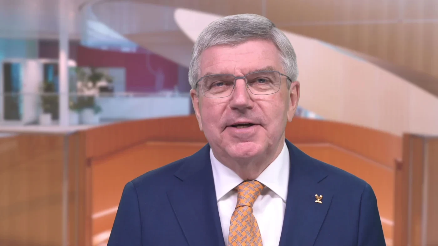 Thomas Bach delivered a video message to the Panam Sports Women in Sport Conference ©IOC