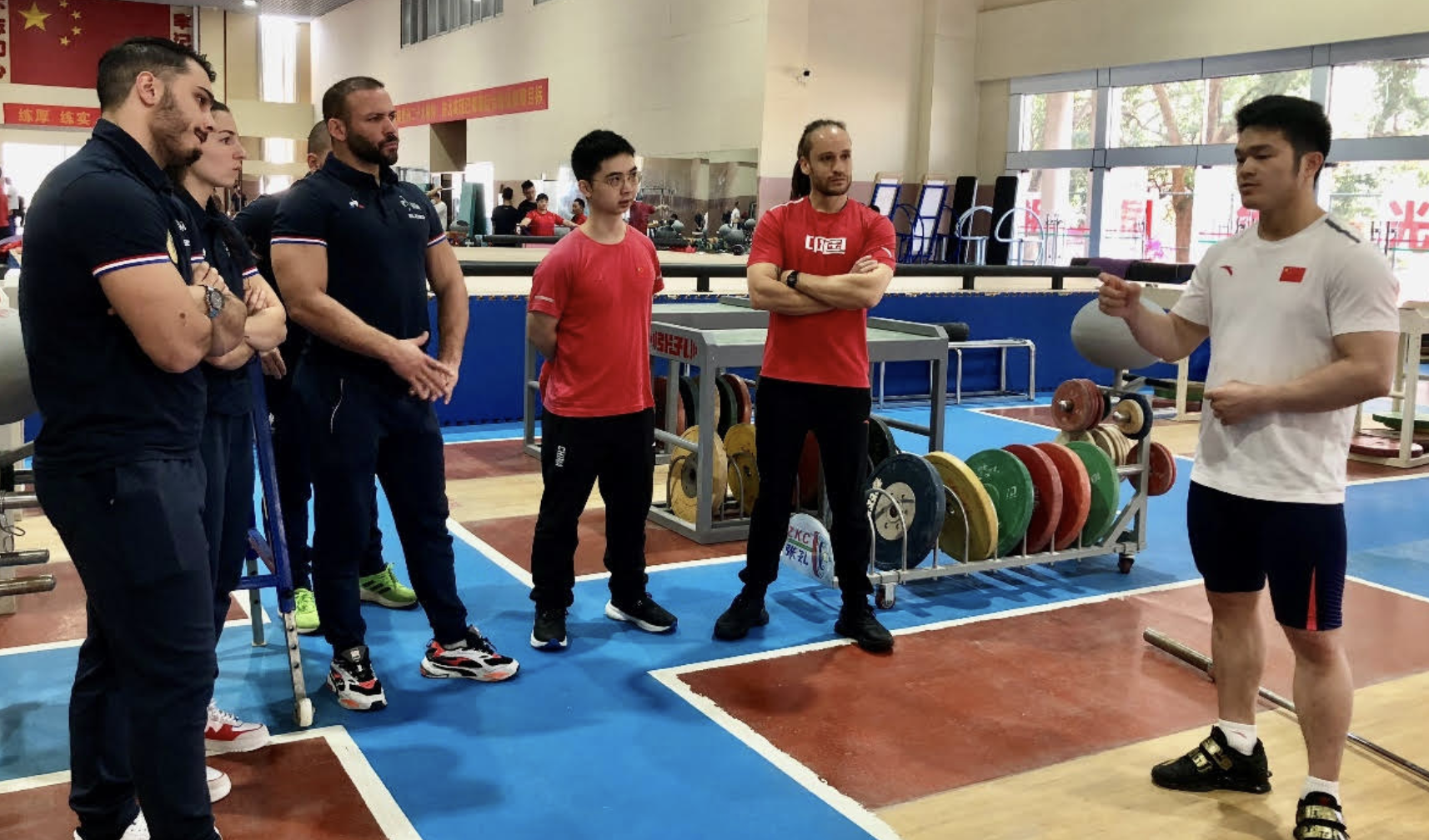 French weightlifters take "springboard to Paris podium" at training camp in China