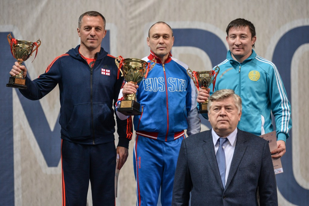 Hosts Russia were the dominant force at the Sambo World Cup in Moscow, claiming 19 of a possible 27 gold medals ©FIAS