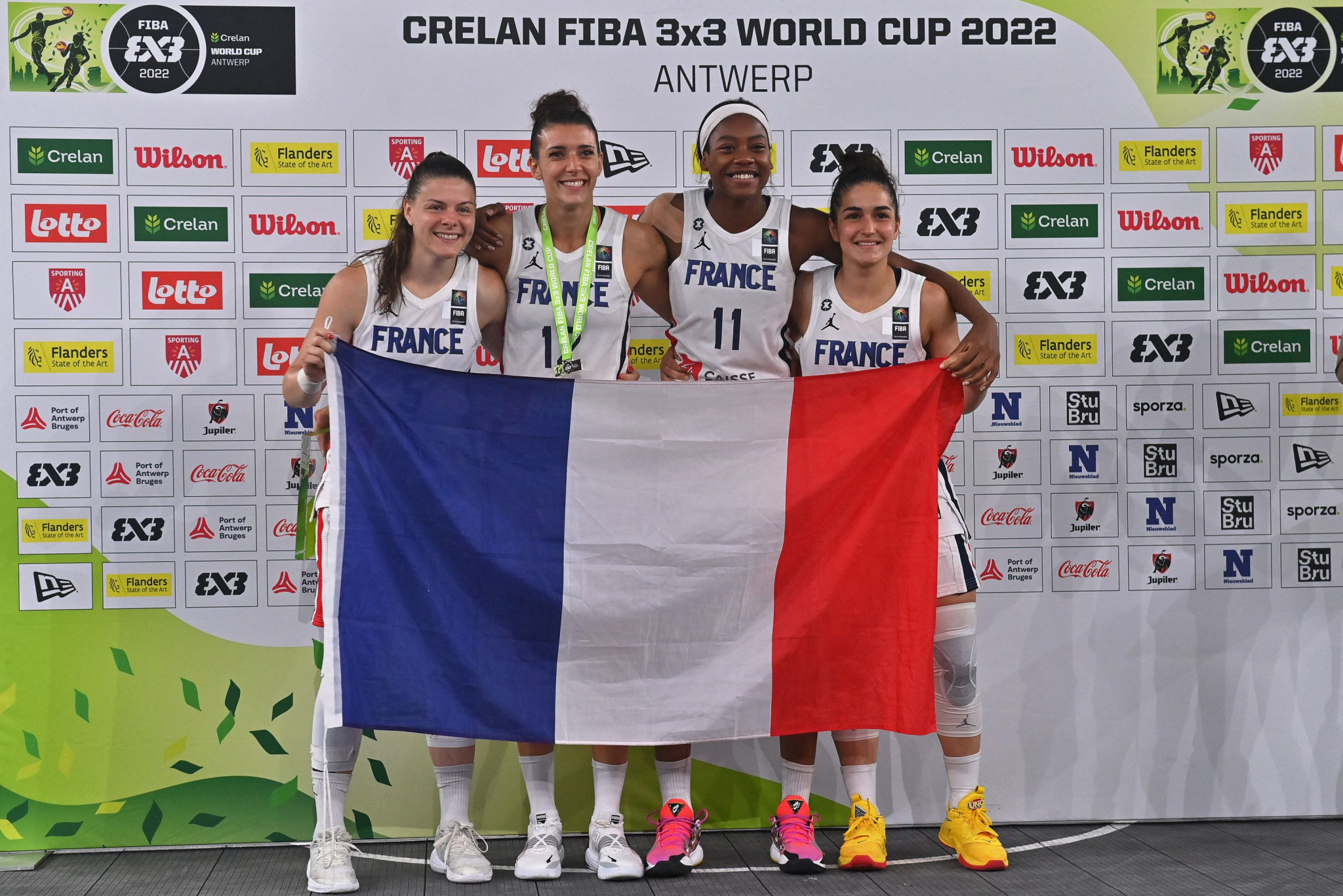France won the women's 3x3 World Cup last year ©Getty Images 