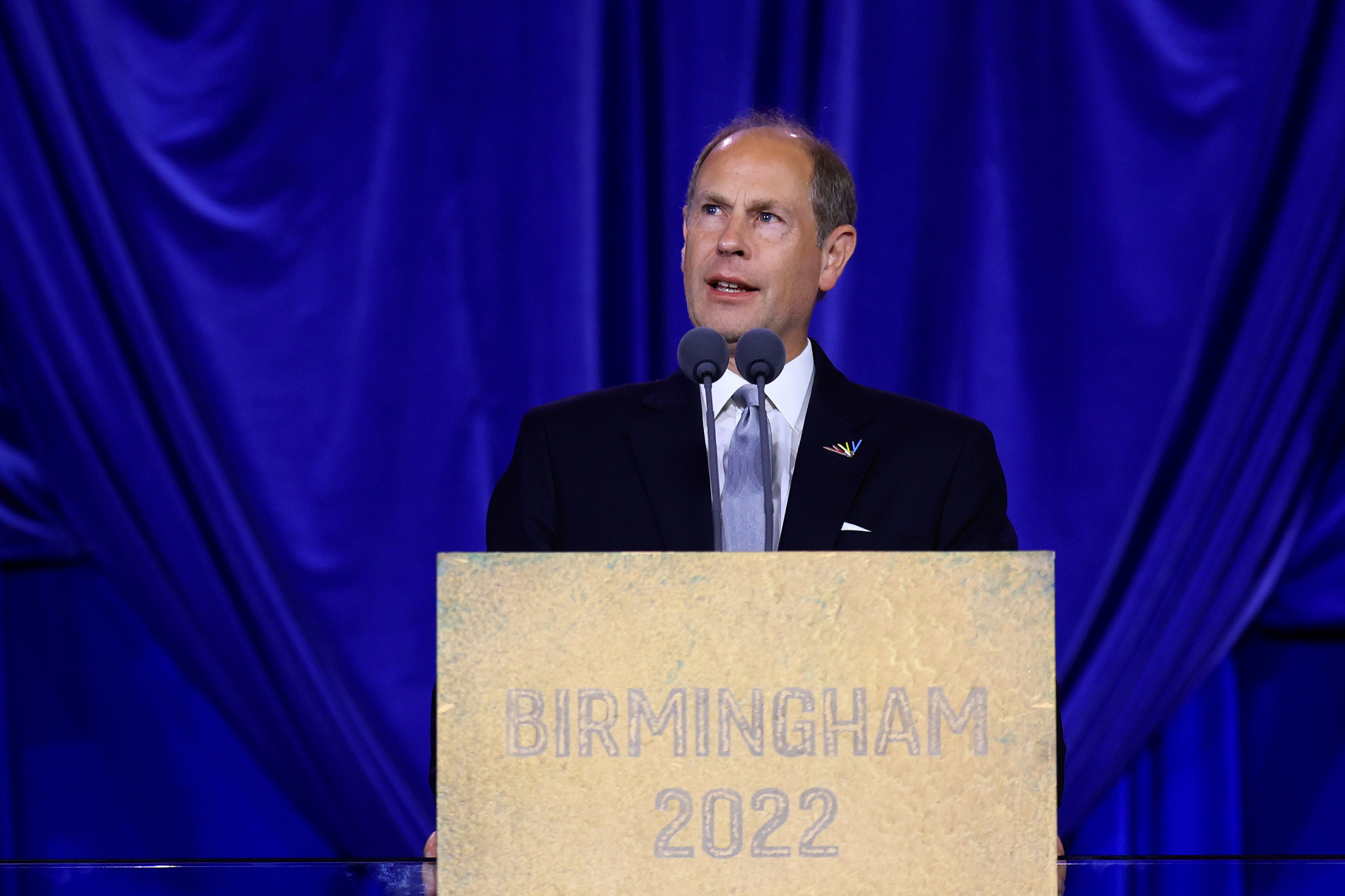 As CGF Vice-Patron, Prince Edward officially closed Birmingham 2022 ©Getty Images
