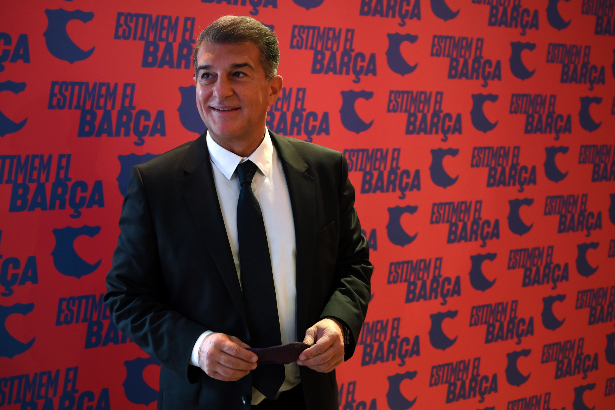 Joan Laporta, in his second spell as President of FC Barcelona, has denied that the club ever bribed Spanish referees ©Getty Images