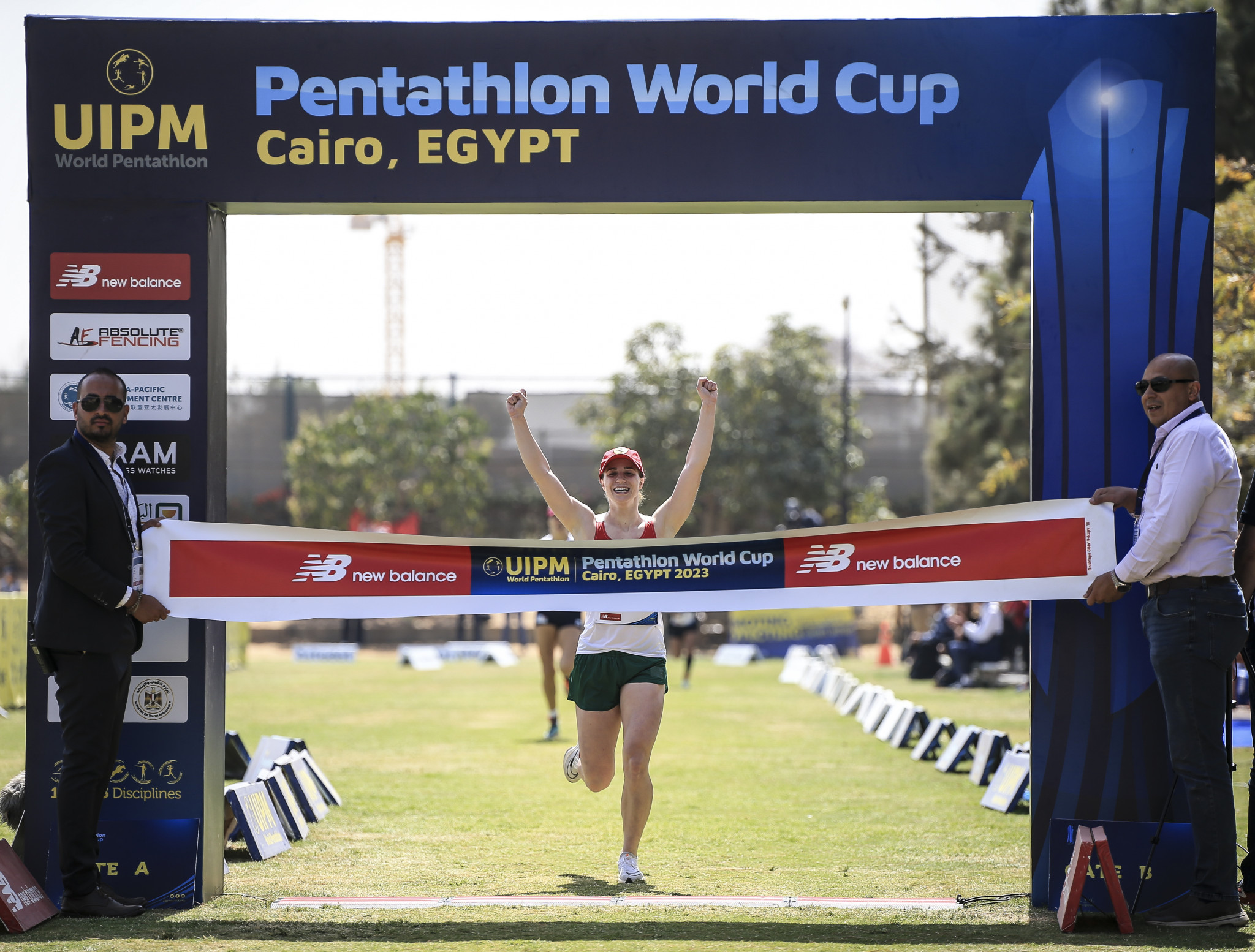 Michelle Gulyas won women's gold at the Pentathlon World Cup in Cairo ©UIPM