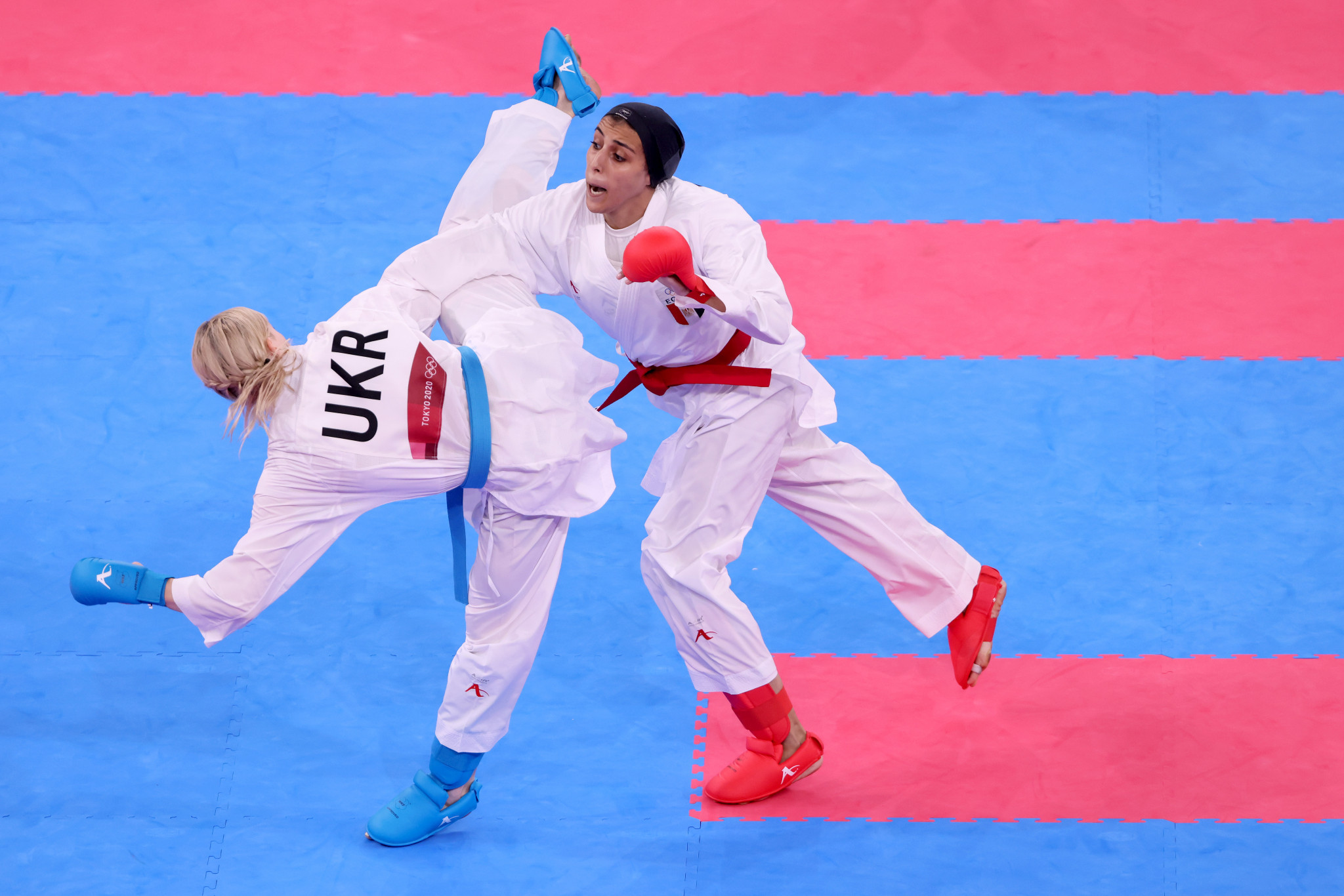 Ukraine had two karateka advance to gold medal-matches today in Konya ©Getty Images