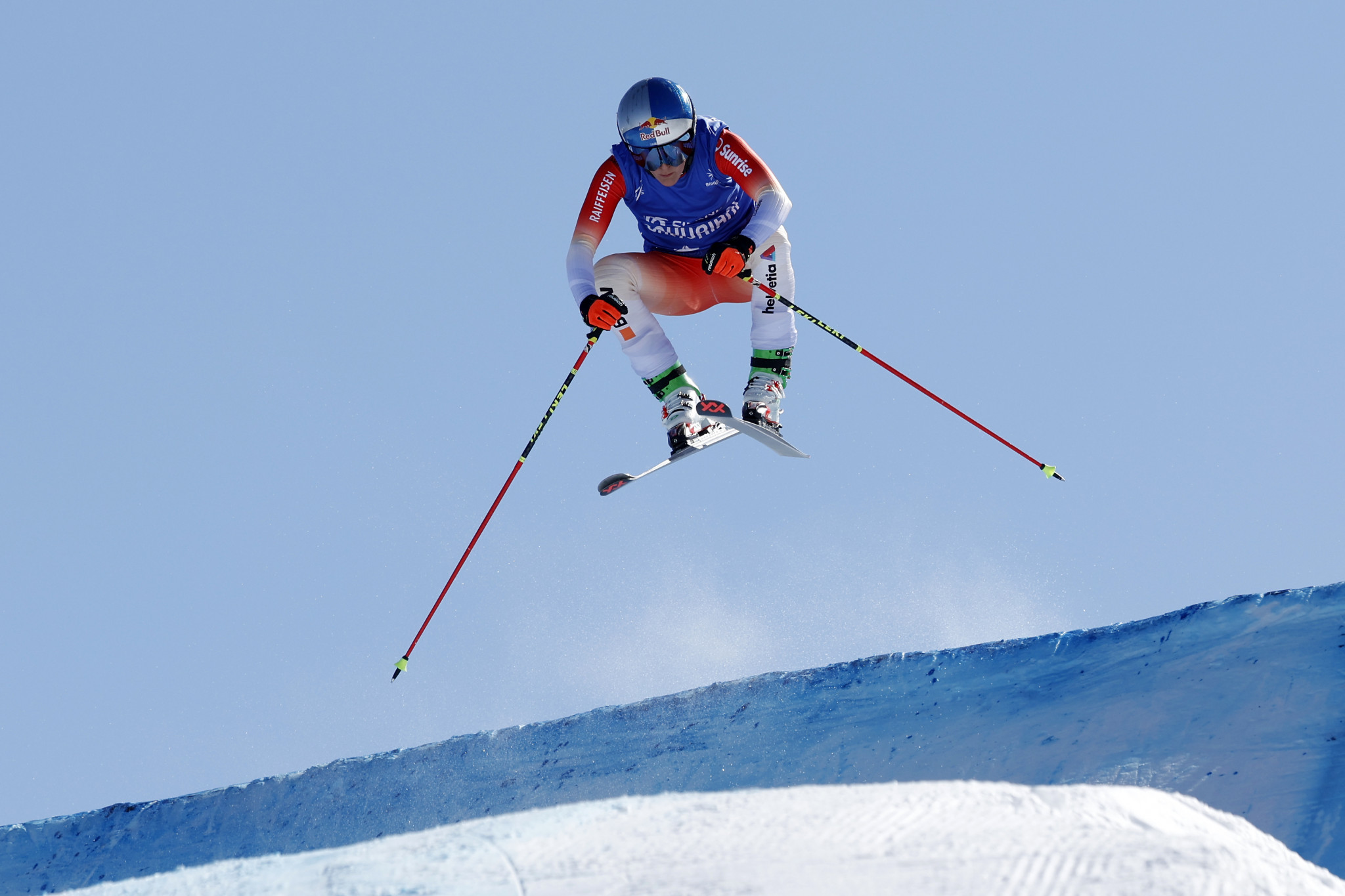 Fanny Smith won FIS Ski Cross World Cup gold today in Veysonnaz ©Getty Images