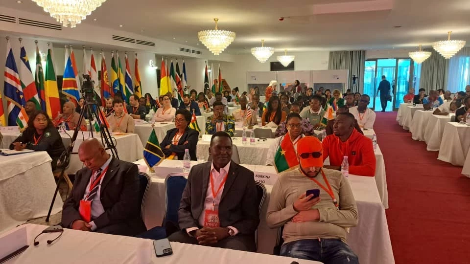 Participants from 50 of ANOCA's 54 National Olympic Committees attended the Athletes' Forum in Algiers ©ANOCA
