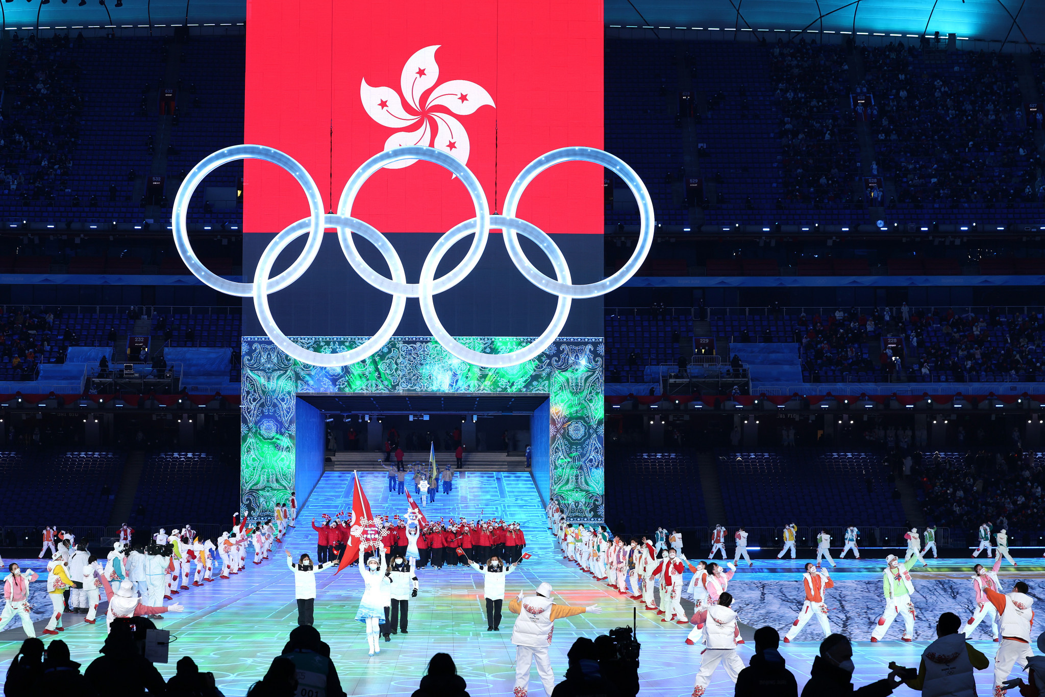 Hong Kong sports officials have been made responsible for the correct display of the country's flag and anthem under new guidelines ©Getty Images