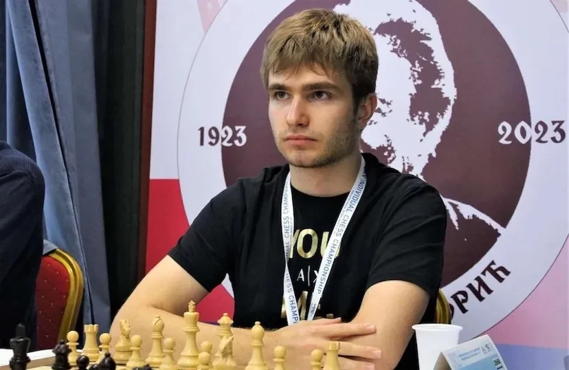 Alexey Sarana topped the table at the European Individual Chess Championship ©EICC2023