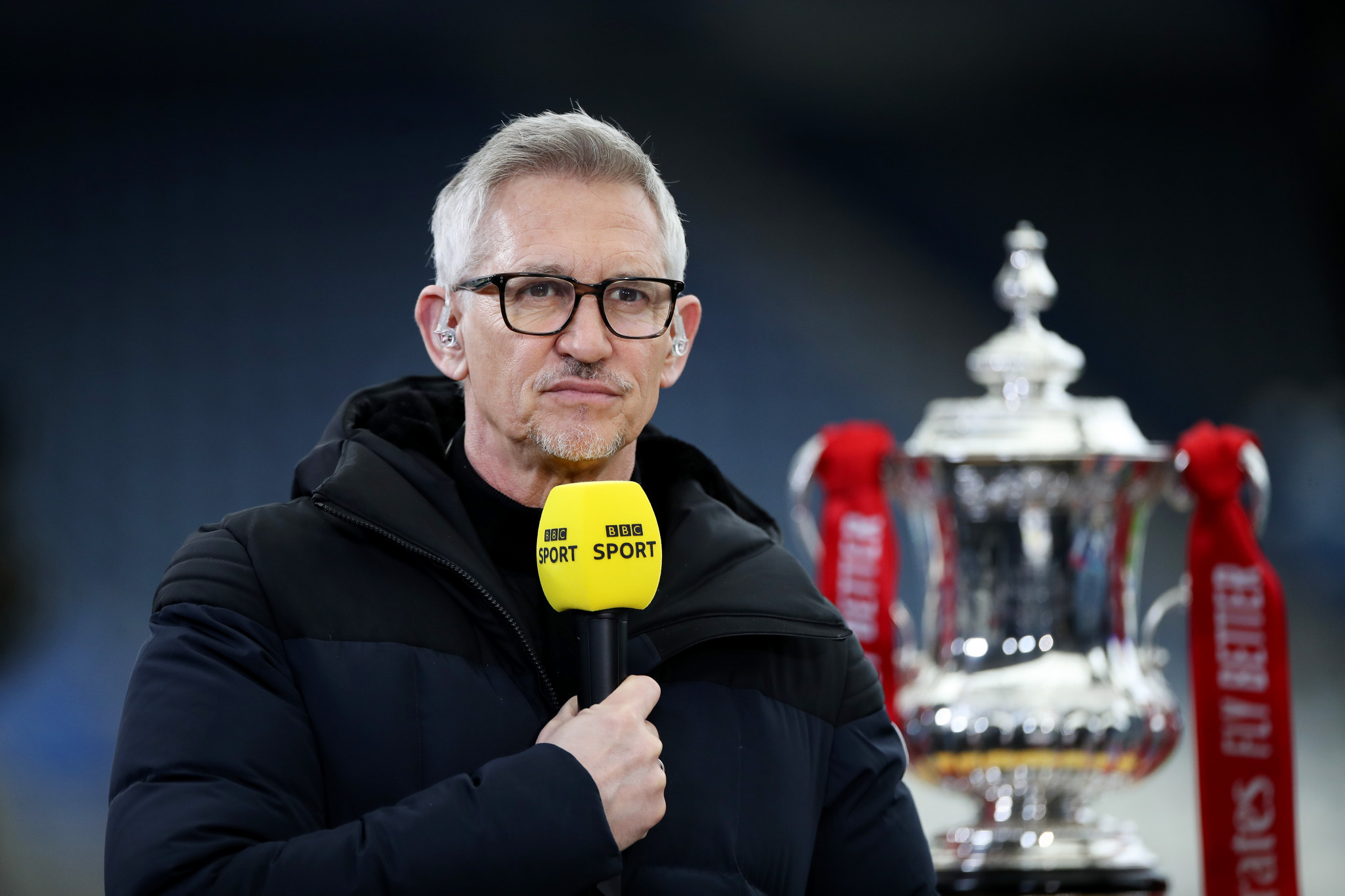 Gary Lineker was forced to stand down from presenting duties with BBC Sport at the weekend after a tweet criticising the UK Government's asylum policy ©Getty Images