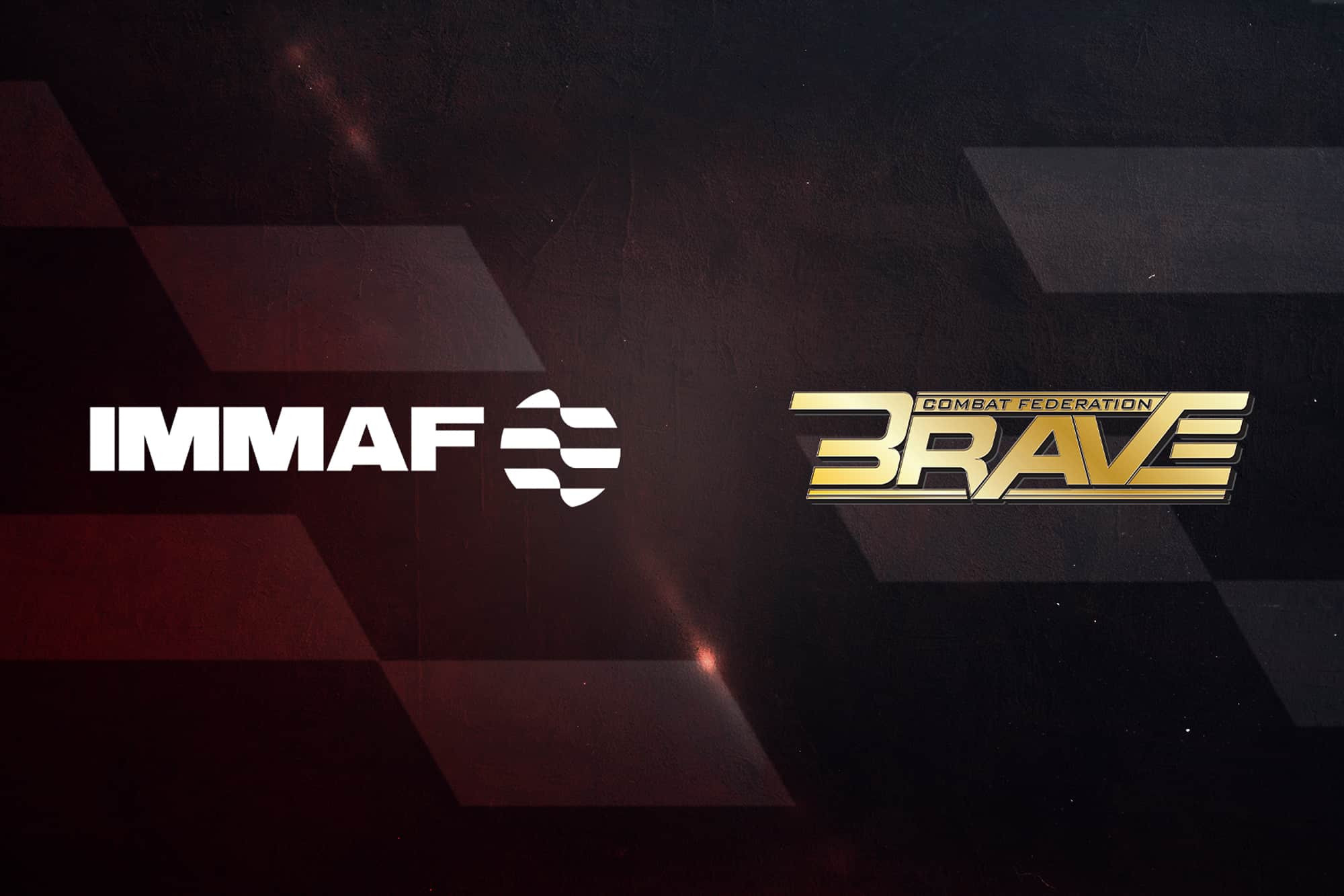 The International Mixed Martial Arts Federation has signed a multi-year sponsorship agreement with BRAVE Combat Federation ©IMMAF