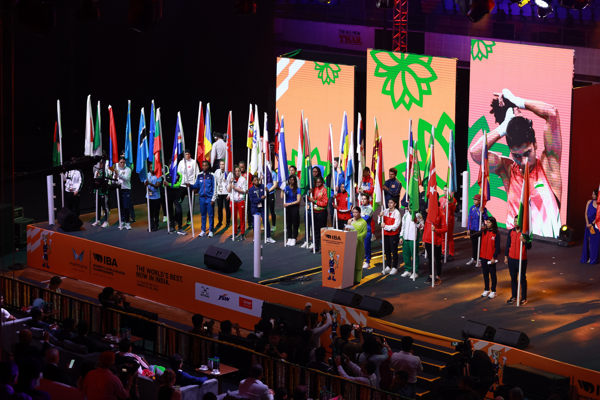 A total of 65 countries are being represented at the Women's World Championships with several nations pulling out due to the presence of Russia and Belarus ©IBA