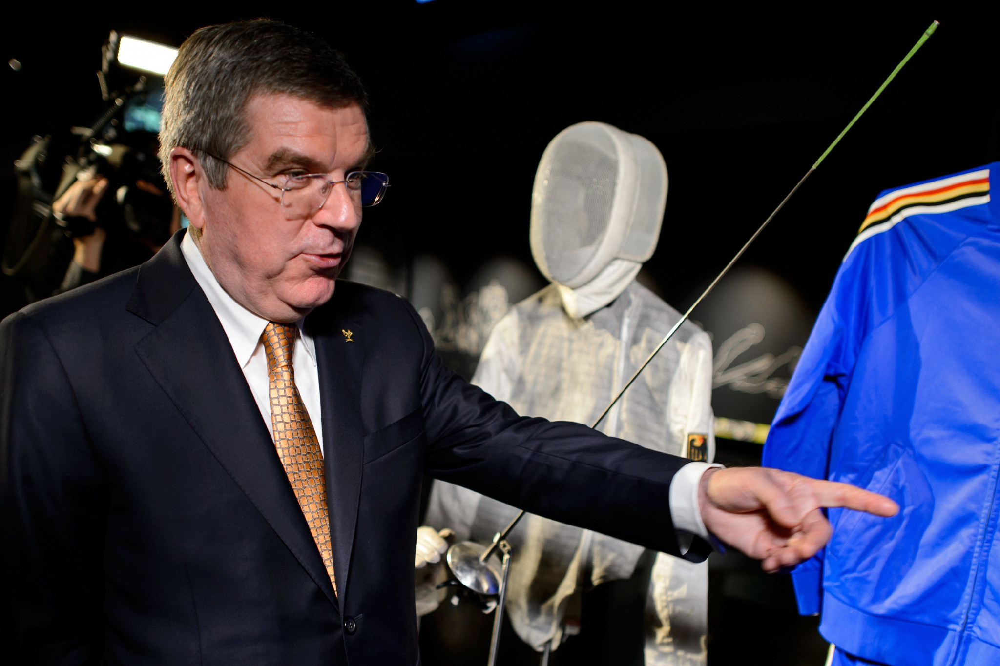Former fencer and IOC President Thomas Bach grew up in Tauberbischofsheim, where the FIE World Cup has been cancelled ©Getty Images