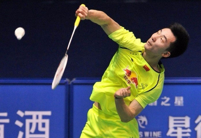 China’s Huang Yuxiang secured the men’s singles crown at the BWF New Zealand Open ©Getty Images