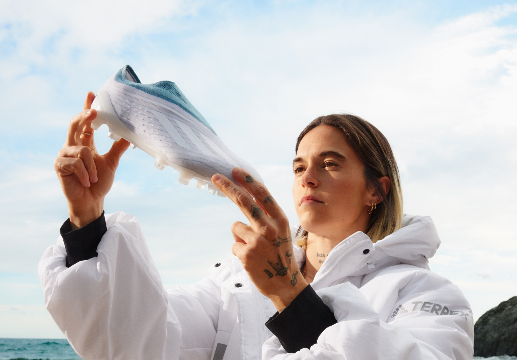 Adidas launches boots made of ocean plastic to prevent pollution