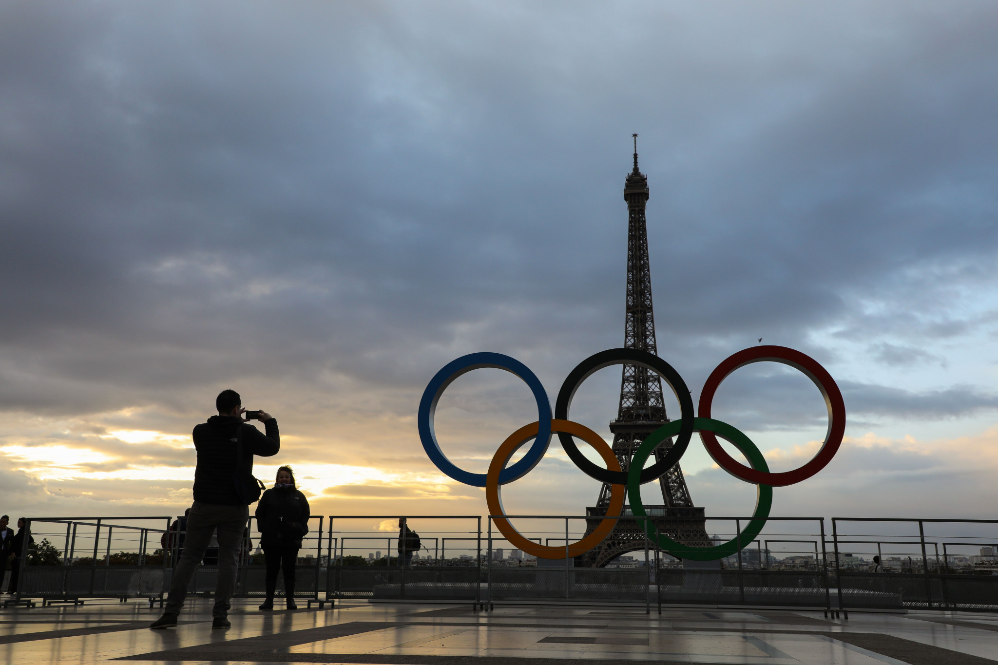 A survey of 1,005 French people showed 72 per cent favour Russian athletes' participation at Paris 2024 ©Getty Images
