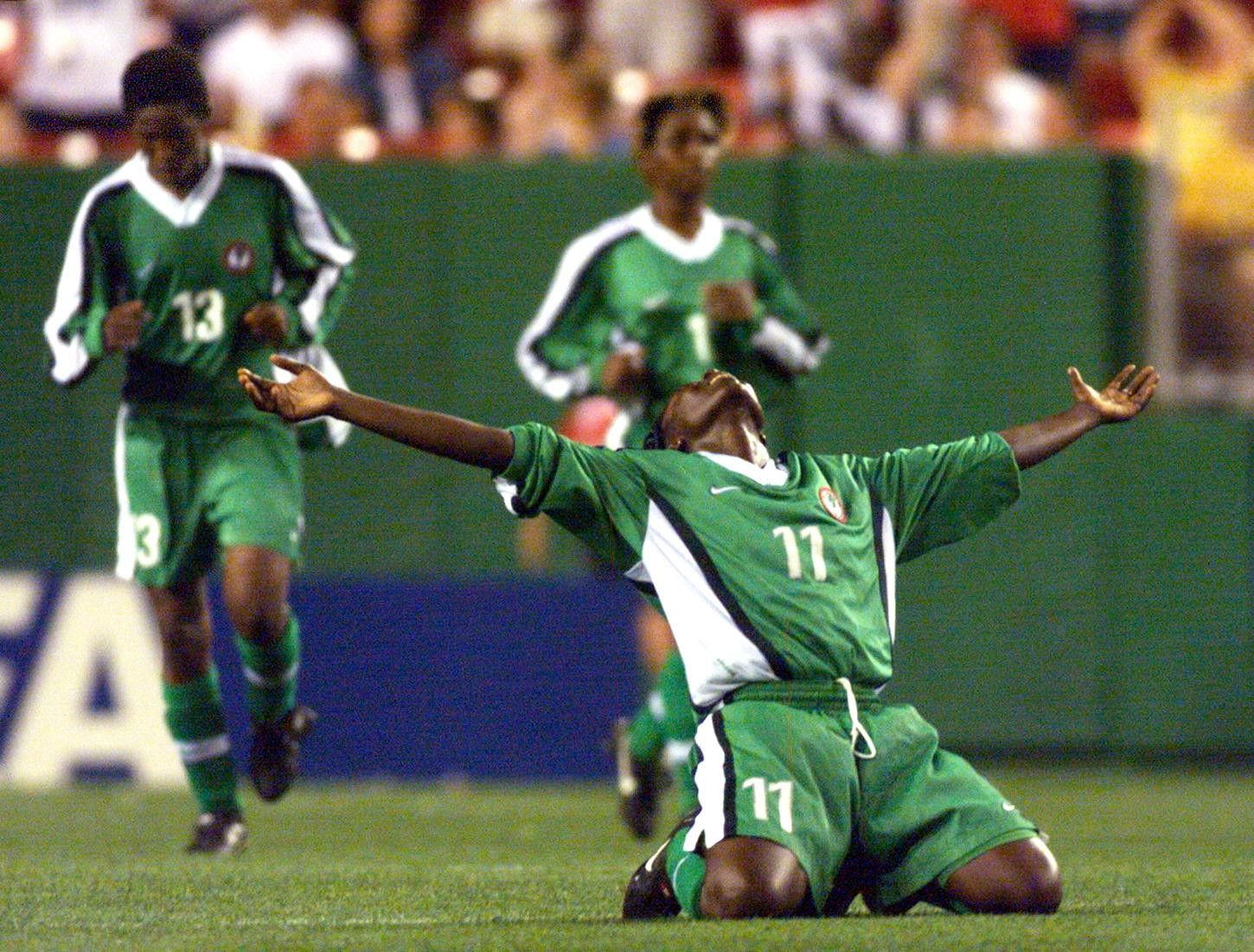 Mabo Ismaila led Nigeria to the quarter-finals of the FIFA Women's World Cup in 1999 ©Getty Images