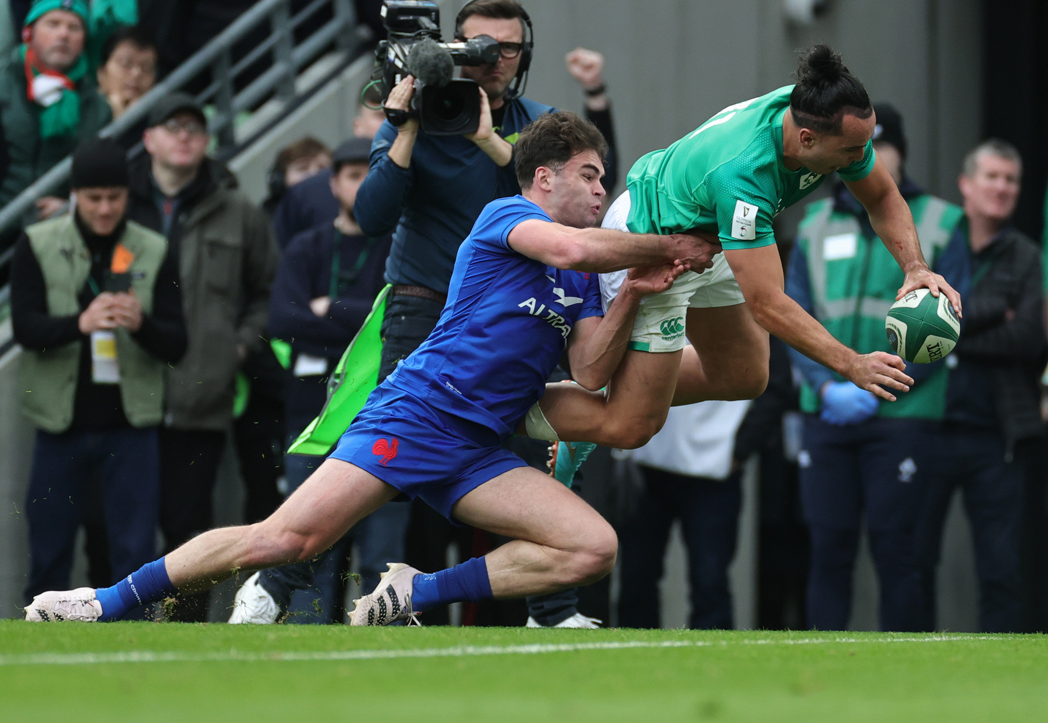 Ireland are number one in World Rugby rankings and are unbeaten in the 2023 Six Nations so far as they chase a Grand Slam for only the fourth time in their history ©Getty Images