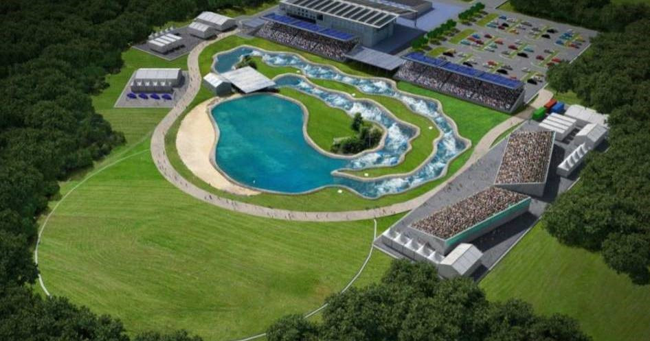 The proposed whitewater facility could form part of a AUD300 million (£160 million/$200 million/€185 million) community hub ©ICF