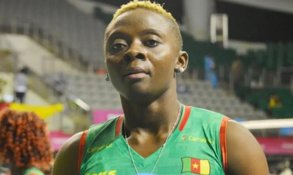 Cameroon volleyball player Victoire Ngon Ntame was elected vice-chair of the ANOCA Athletes' Commission ©Twitter