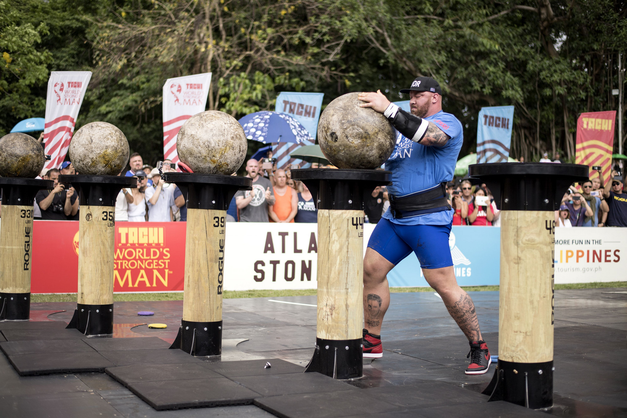 The World's Strongest Man is a Christmas television favourite in the UK ©Getty Images