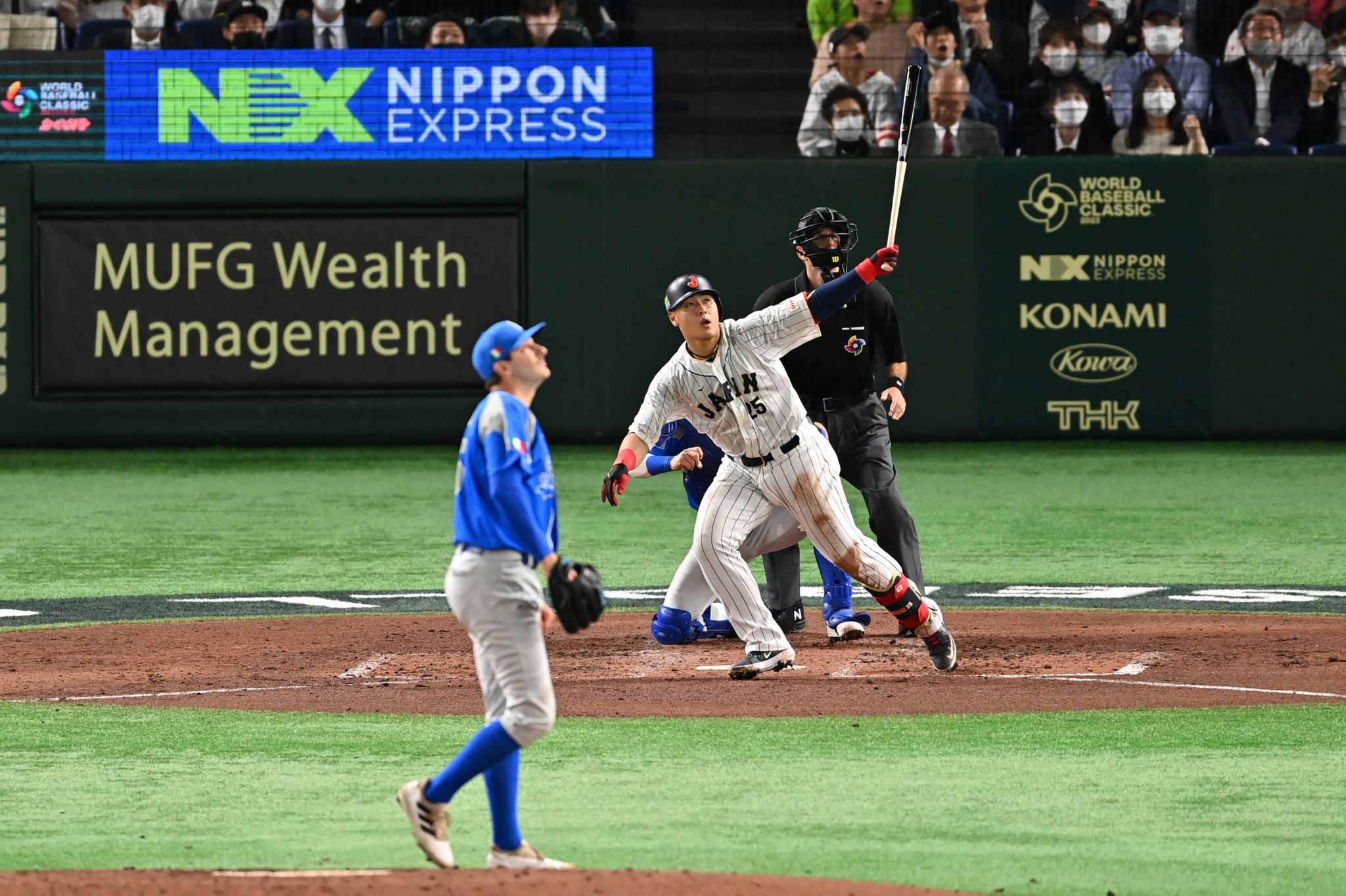 Japan will face Mexico in the semi-final of the World Baseball Classic after defeating Italy 9-3 at the Tokyo Dome ©Getty Images