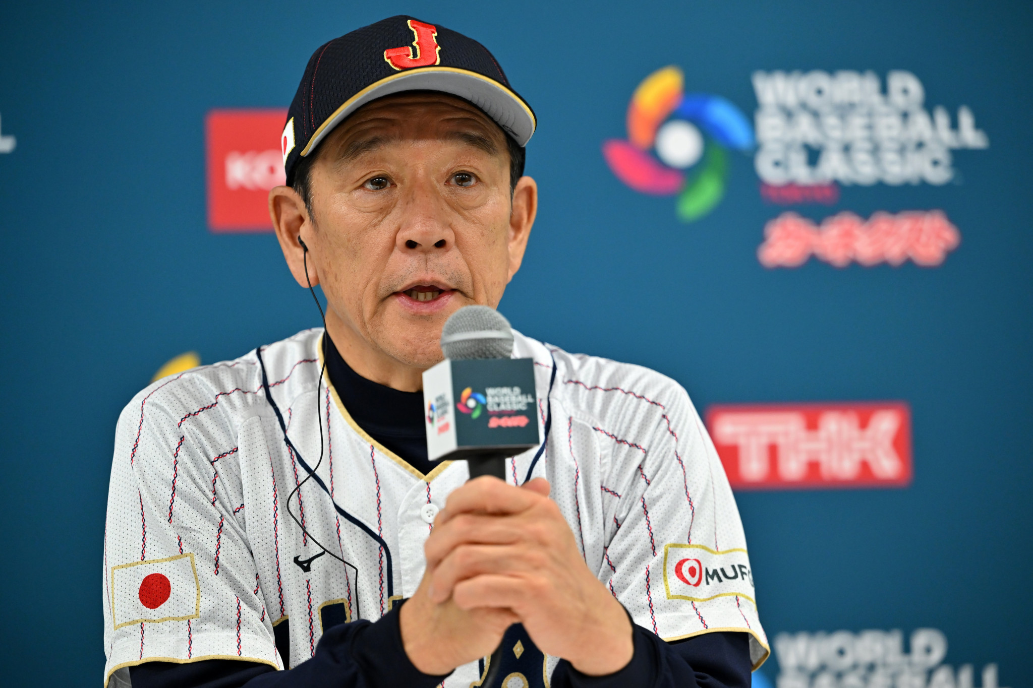 Japan's manager Hideki Kuriyama claimed that it was a tough match-up against Italy despite the 9-3 win ©Getty Images