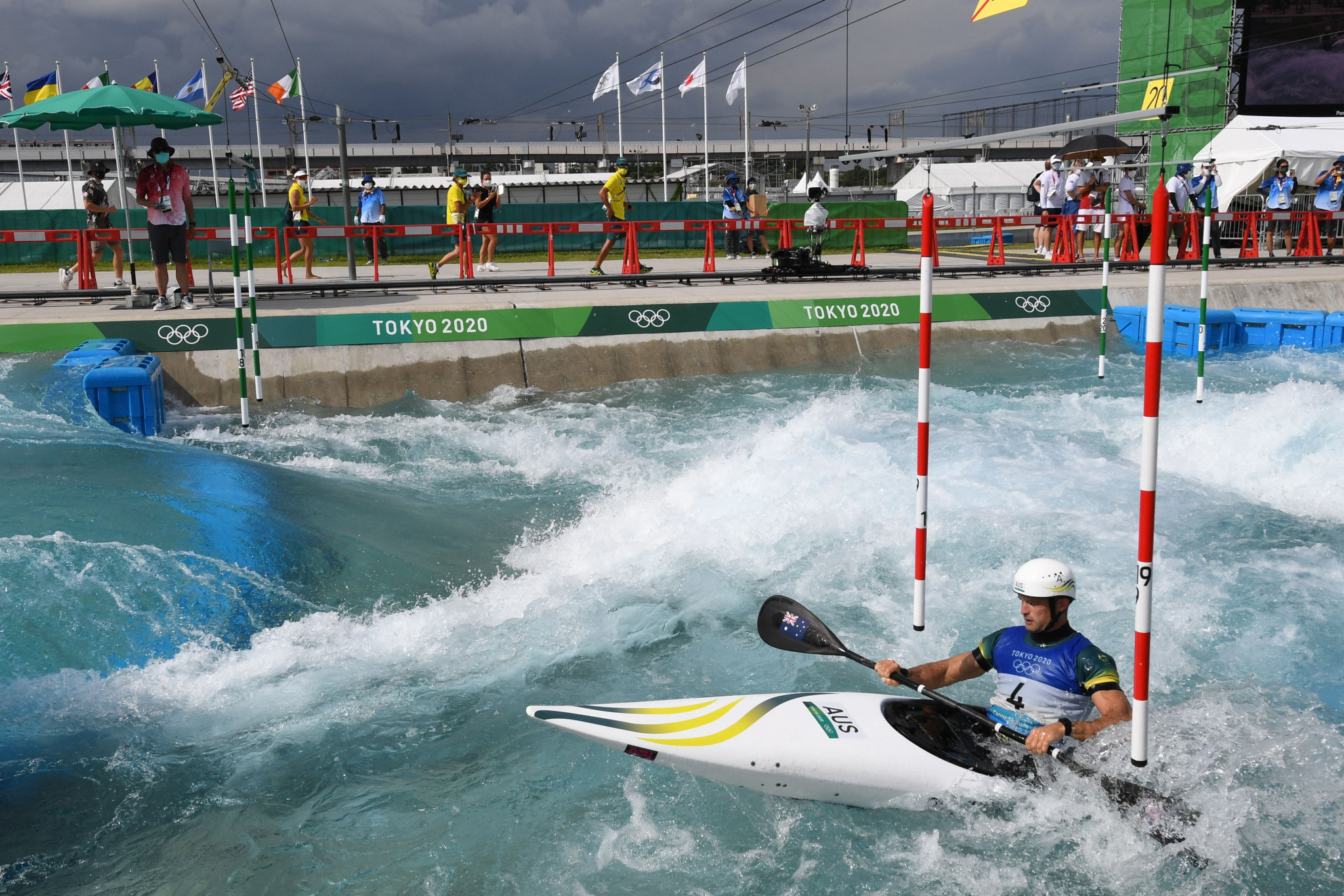 Redland City Council officials are optimistic that the canoe slalom course being built for Brisbane 2032 will have a sustainable future ©Getty Images