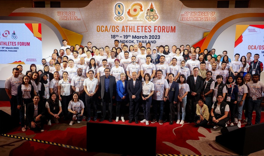 Discussions over Russia and Belarus' role in the Olympic Movement took place on the first day of the Athletes' Forum ©OCA