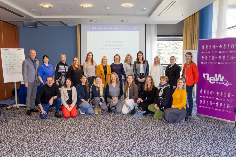 The New Miracle Project aims to improve female leadership in sport ©S. Čirba