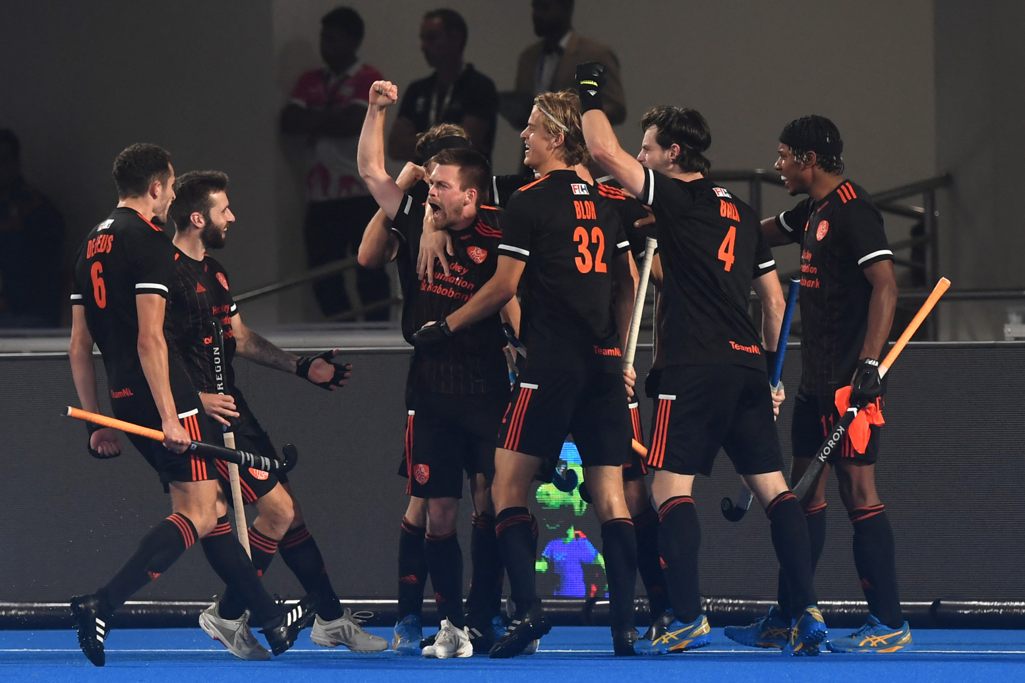 The Netherlands men's hockey team overtook Germany to claim first place in the FIH rankings ©Getty Images 