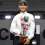 Kiefer secures gold in women's FIE Foil Grand Prix in Busan