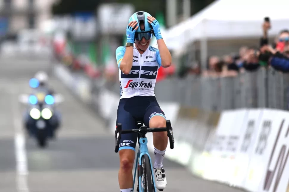 Italian job completed for van Anrooij as wins first UCI Women's World Tour race