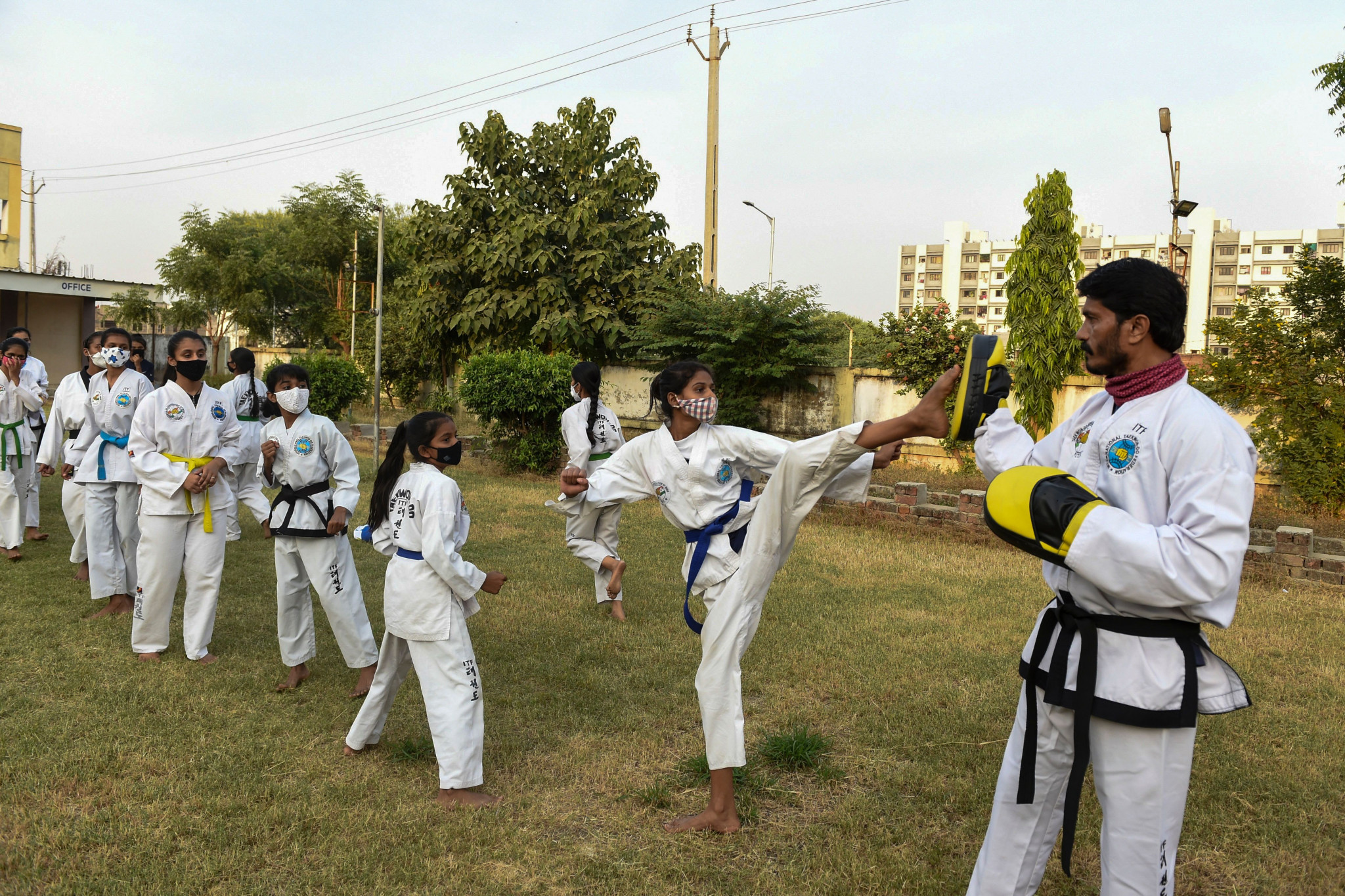India signed an agreement with South Korea to have taekwondo athletes attend a three-week training programme at the KNSU ©Getty Images