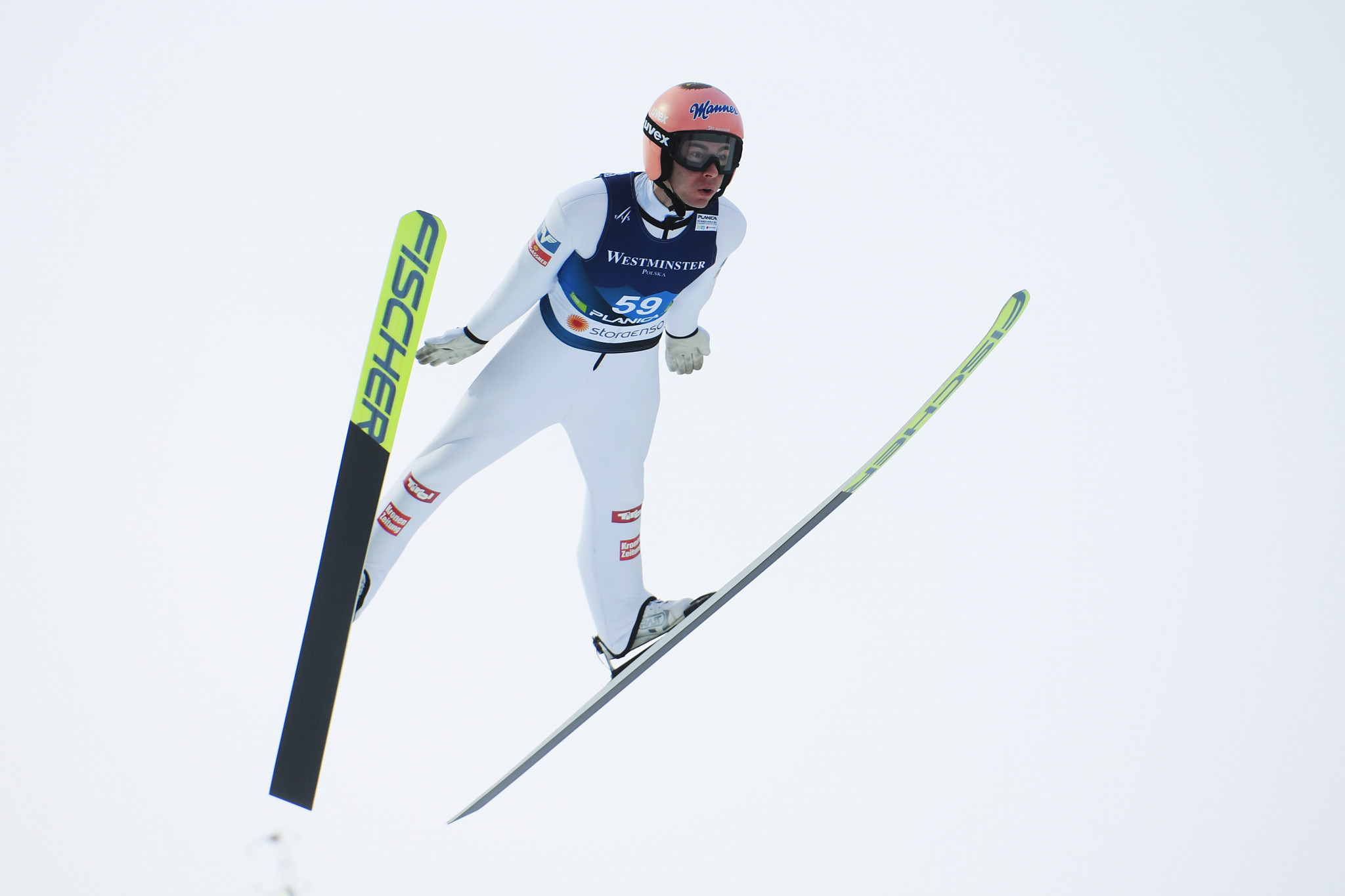 Stefan Kraft earned a 29th World Cup victory in the ski flying discipline in Vikersund ©Getty Images