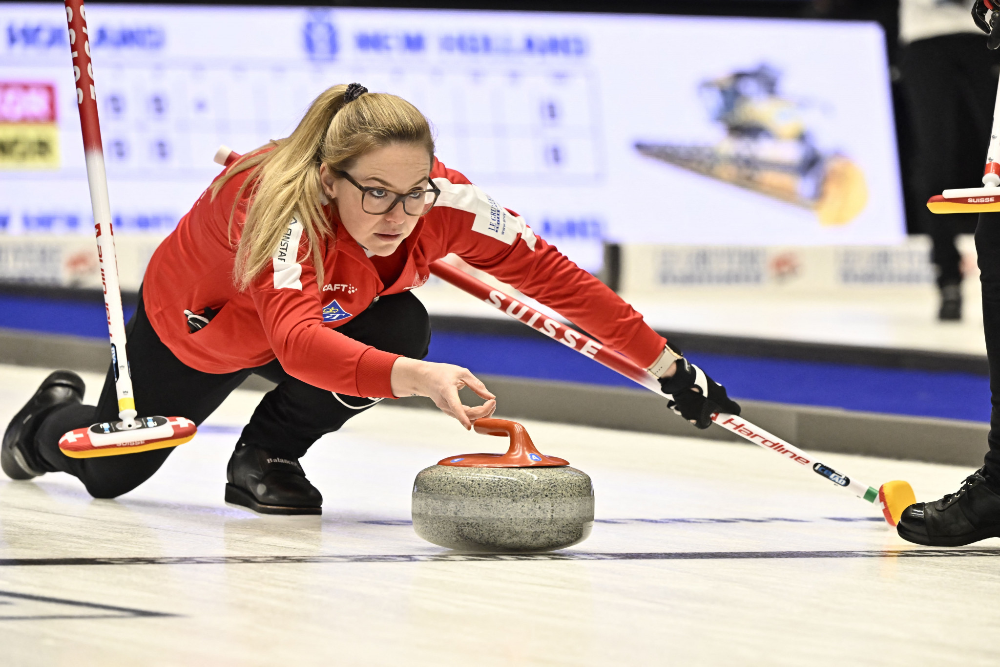 Switzerland win sixth straight match on day four of World Women’s Curling Championship