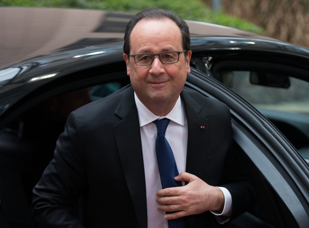 French President  François Hollande will also be speaking