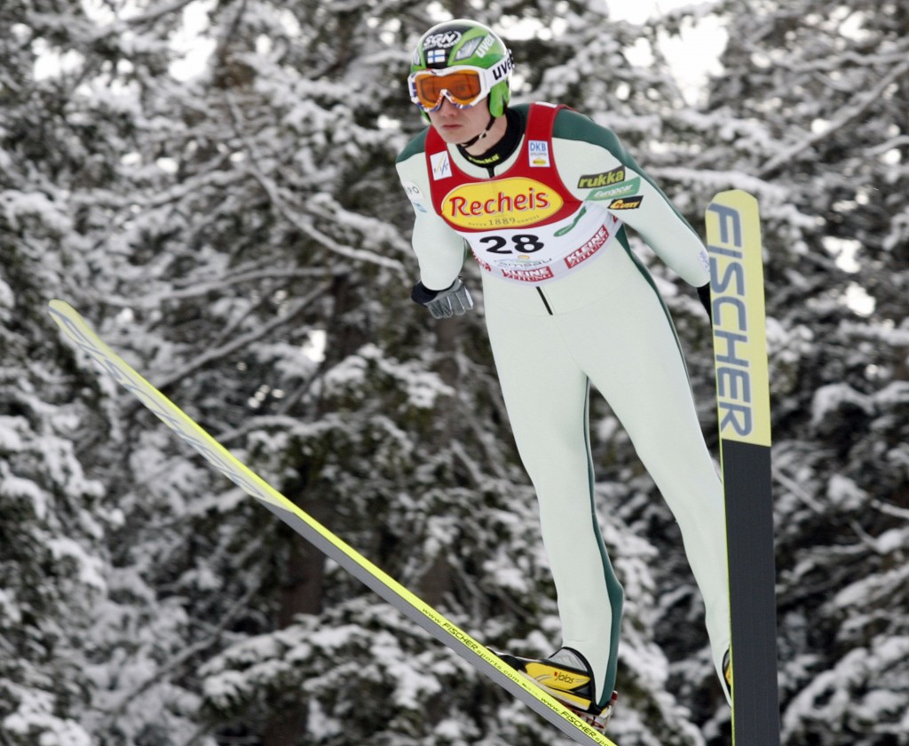 Hannu Manninen won an Olympic gold medal in Salt Lake City