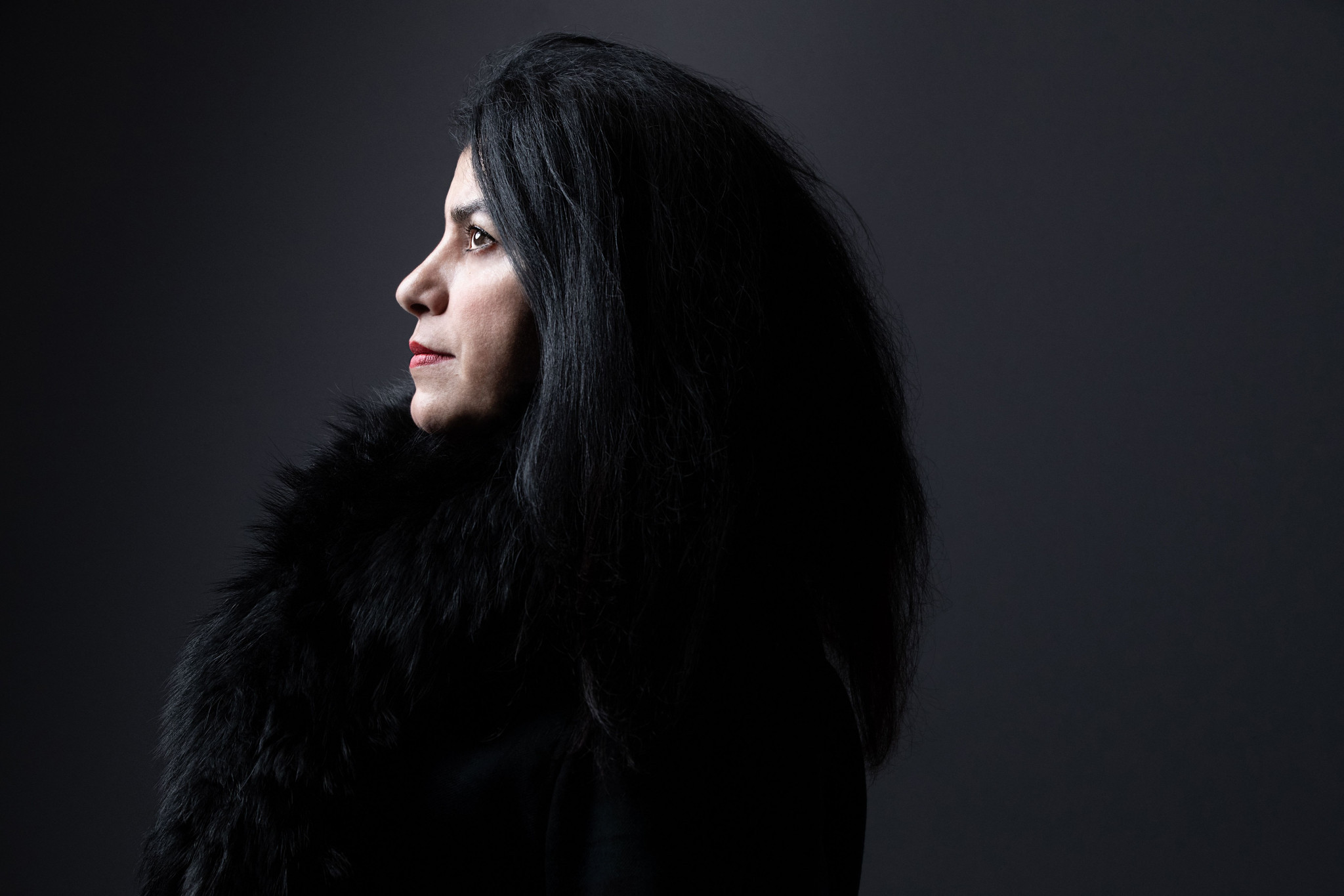 Iranian born graphic novellist Marjane Satrapi was selected to design the Paris 2024 tapestry because of her international reputation and values of universalism ©Getty Images